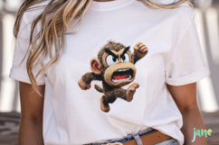 Cartoon Animals Running Sublimation Product Image 5