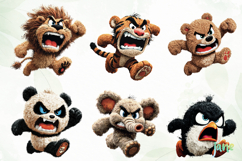 Cartoon Animals Running Sublimation Product Image 4