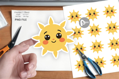 Baby Sun Sticker Product Image 1