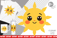 Baby Sun Clipart Product Image 1