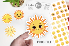 Baby Sun Sticker Product Image 1