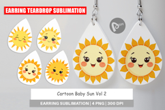 Earring Baby Sun Product Image 1