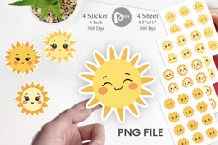 Baby Sun Sticker Product Image 1