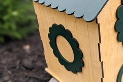 Birdhouse SVG- laser cut file Glowforge pattern Birdhouse Product Image 2