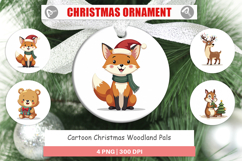 Christmas Woodland Pals Ornament Product Image 1