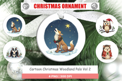 Christmas Woodland Pals Ornament Product Image 1