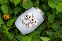 Cute Happy Baby 3d Cats Bundle - 13 designs Product Image 2