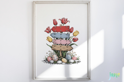 Cartoon Easter Clipart Sublimation Product Image 2