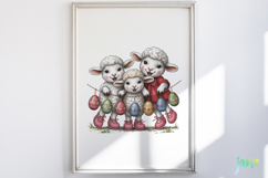 Cartoon Easter Clipart Sublimation Product Image 2