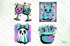 Cartoon Goth Sublimation Clipart Product Image 1