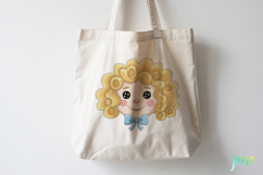 Cartoon Illustrations Of Girls’ Faces Product Image 3