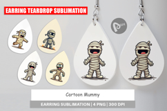 Cartoon Mummy Earring Product Image 1
