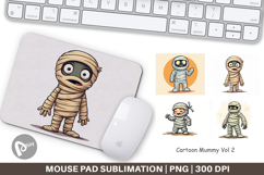 Cartoon Mummy Mouse Pad Product Image 1