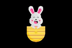 Cartoon pocket animal bunny design Product Image 2