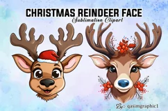 Cute reindeers,Christmas themed,PNG,Commercial use,Christmas card,card elements,Reindeer clipart,Reindeer clipart set,illustrated clipart,Cute reindeer,Reindeer cardmarking,Reindeer elements,Reindeer pictures