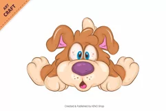 18 Cartoon Dogs 04. Clipart. Product Image 10
