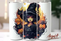 witch tumbler sublimation / halloween tumbler Product Image 8