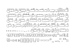 Cartoony - Arabic Color Font Product Image 16