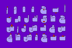 Cartoony - Arabic Color Font Product Image 3