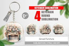 Keychain Carved Furniture Product Image 1