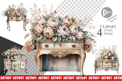 Carved Furniture Clipart Product Image 1