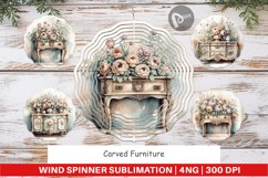 Wind Spinner Carved Furniture Product Image 1