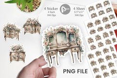 Carved Furniture Sticker Product Image 1