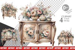 Carved Furniture Clipart Product Image 1