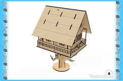 Canary House - Tree Decoration Ideal for Creative Projects Product Image 2