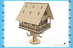 Canary House - Tree Decoration Ideal for Creative Projects Product Image 4
