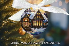 Castle Stained Glass Ornaments Product Image 1