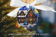 Castle Stained Glass Ornaments Product Image 1