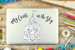 Hand Drawn Castle | Princess Royal Palace | Fairy tale Product Image 3