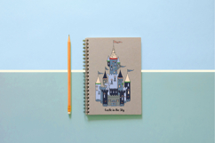 Hand Drawn Castle | Color Princess Royal Palace | Fairy tale Product Image 8