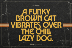 Castrell - 70s Retro Exotic Font Product Image 2