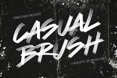 Casual Brush SVG font Product Image 1