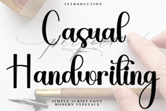 Casual Handwriting Product Image 1
