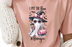 I put the Boo in Boujee Ghost PNG, Cute Halloween Ghost Product Image 5