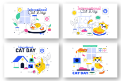 10 International Cat Day Illustration Product Image 2