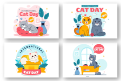10 International Cat Day Illustration Product Image 3
