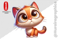 Cat Clipart - PNG File Product Image 1