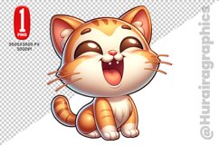 Cat Clipart - PNG File Product Image 1