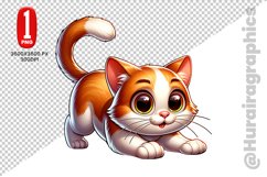Cat Clipart - PNG File Product Image 1