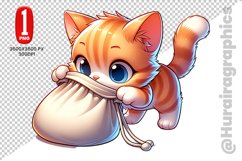 Cat Clipart - PNG File Product Image 1
