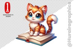 Cat Clipart - PNG File Product Image 1