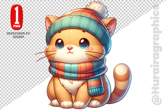 Cat Clipart - PNG File Product Image 1