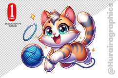 Cat Clipart - PNG File Product Image 1