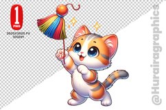Cat Clipart - PNG File Product Image 1