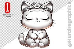 Cat Clipart - PNG File Product Image 1