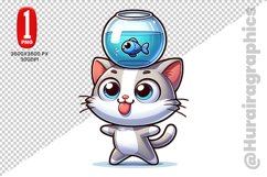 Cat Clipart - PNG File Product Image 1